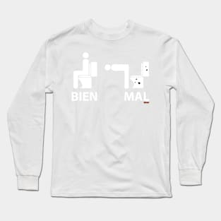 Bien/Mal Long Sleeve T-Shirt